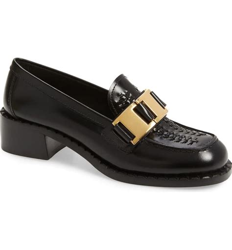 prada leather womwn loafers|prada buckle loafer ladies.